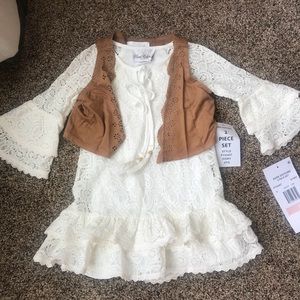 Rare Editions Ivory Dress